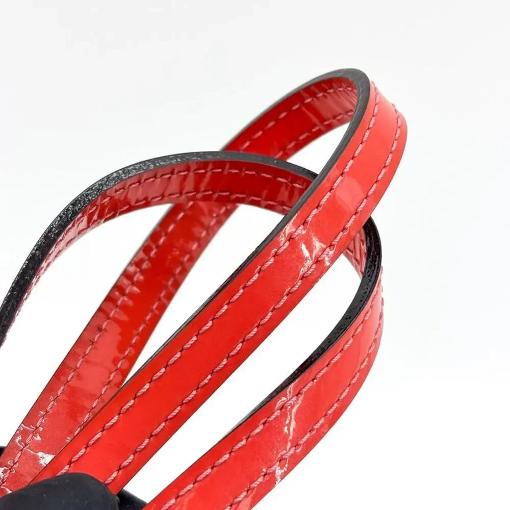 Louis Vuitton Alma BB Monogram Vernis Red